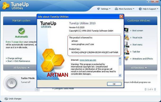 برنامج TuneUp Utilities 2010 v9.0.2020.2 Final - English - Full Cc71456462da301b958700d0e6eeb1f3