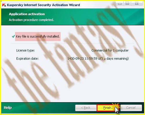 شرح كيفية تركيب مفتاح التفعيل للكاسبر 2010 + مفتاح التفعيل 118989_11248191218