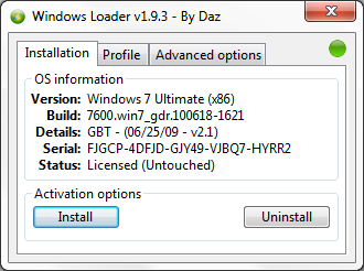 Windows Loader v1.9.3 Loader435