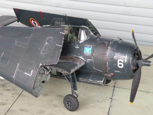 TBM -3E  avenger flotille 4F HYERES 1959 1/32 05.46