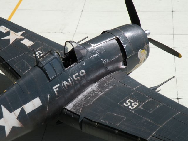 F6F5N night hellcat  hasegawa 1/32 06.51