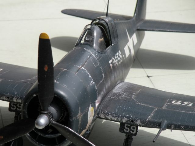 F6F5N night hellcat  hasegawa 1/32 06.68