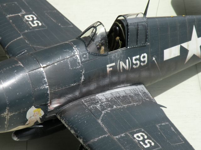 F6F5N night hellcat  hasegawa 1/32 06.69