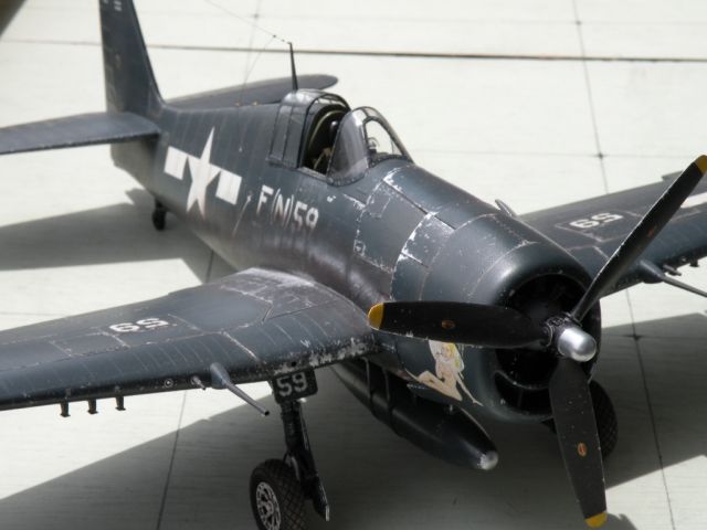 F6F5N night hellcat  hasegawa 1/32 06.71