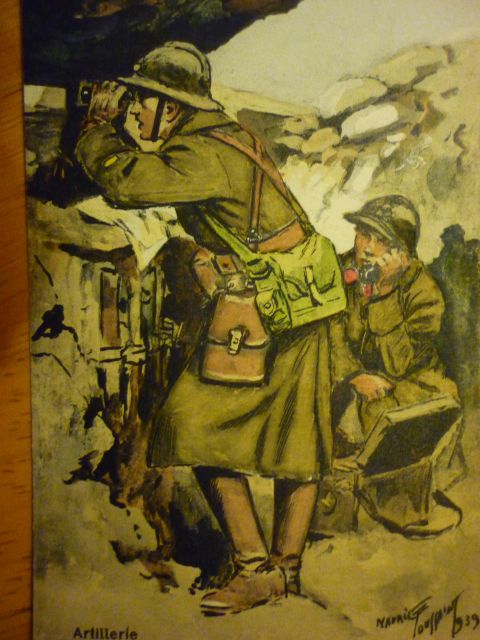 Quelques cartes postales de l'armée française en 1940 22.123