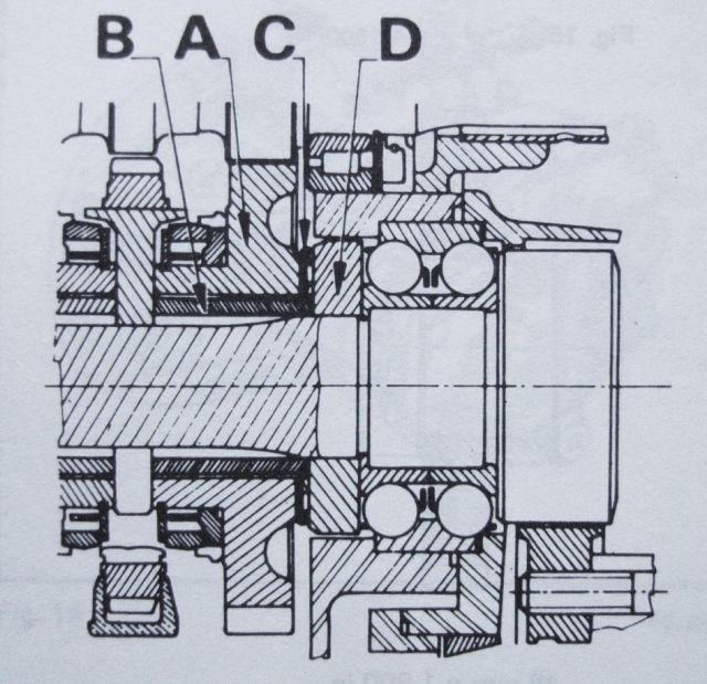 Boite à vitesses longue (AT3) sur VF2 moteur 1442 cm3 23.80