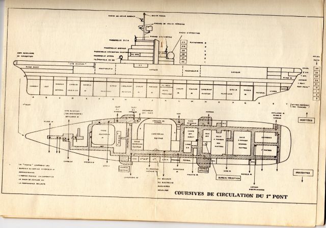 Le porte-avions CLEMENCEAU 03.253