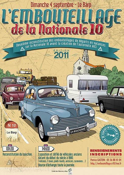 2e embouteillage de la nationale 10 12.196