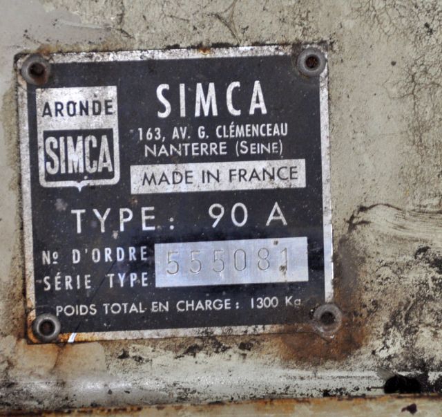 un passionné anonyme de la marque simca 25.339