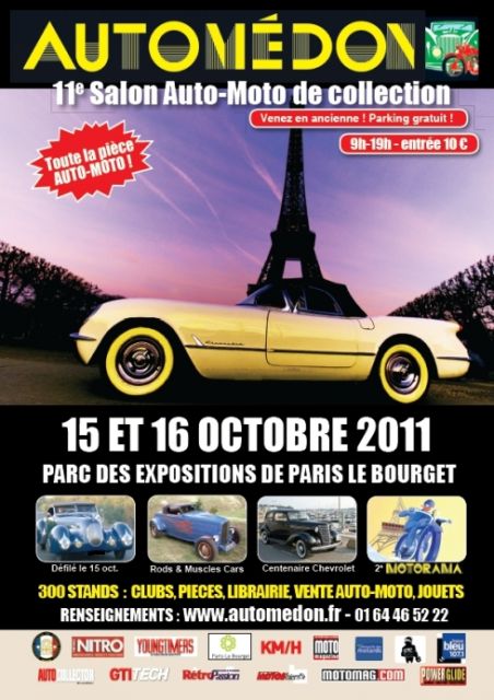 AUTOMEDON 2011 Paris Le Bourget  15/16 Oct. >> 29.251