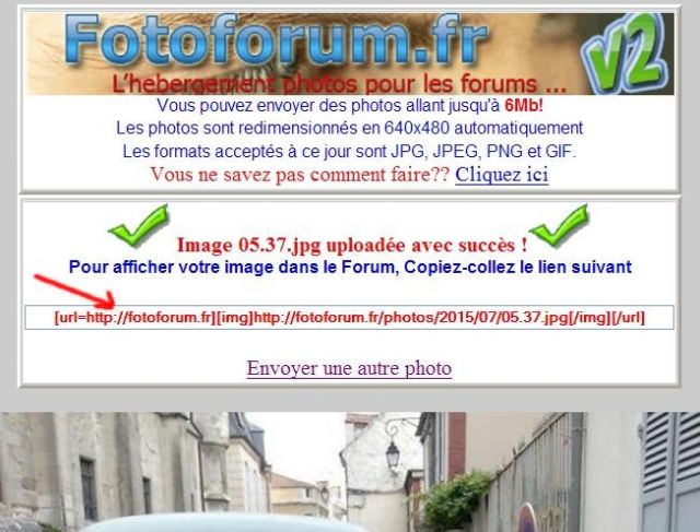[tuto] comment poster des photos avec fotoforum.fr 05.52