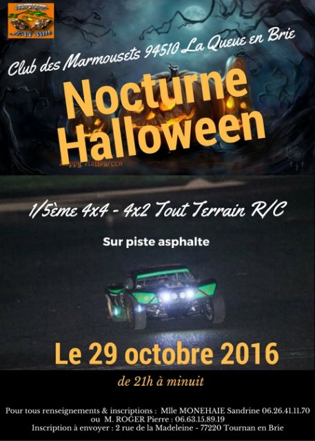 Nocturne Halloween des Marmousets - 1/5ème tout terrain R/C  07.8