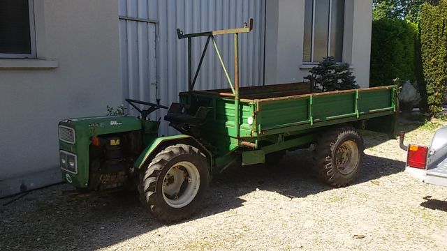 restauration d'un FERRARI F74 articulé avec benne 20.37