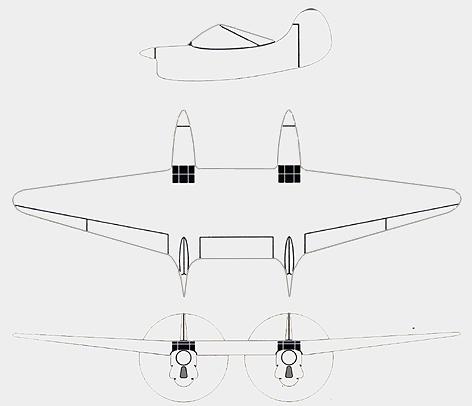 Twins, Zwillings, Jumeaux et autres bifuselages - Page 2 09.82