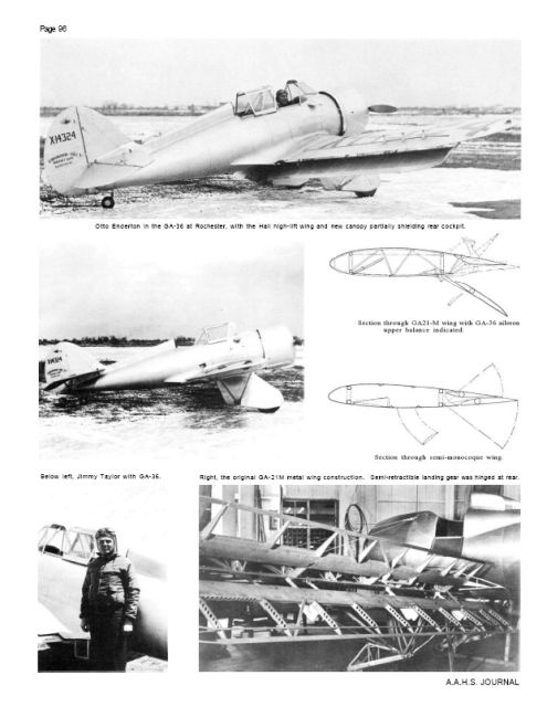 Les avions Cunningham-Hall 31.37