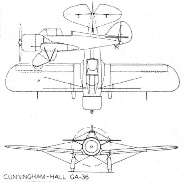 Les avions Cunningham-Hall 31.42