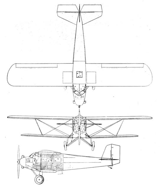 Les avions Cunningham-Hall 31.6