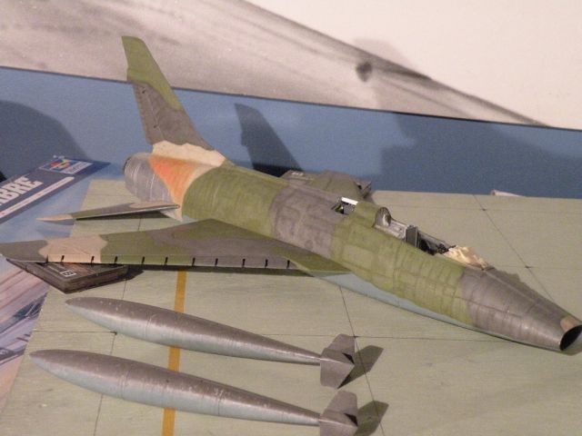 F100-D Super Sabre [trumpeter] 1/32 DJIBOUTI  1978 20081031_9