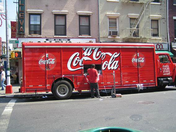 Shopping Time Camion-coca-cola