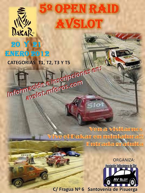 5º Open Raid AVSLOT. 20 y 21 de Enero de 2012 2A4F7DA6D7284F020913264F020911