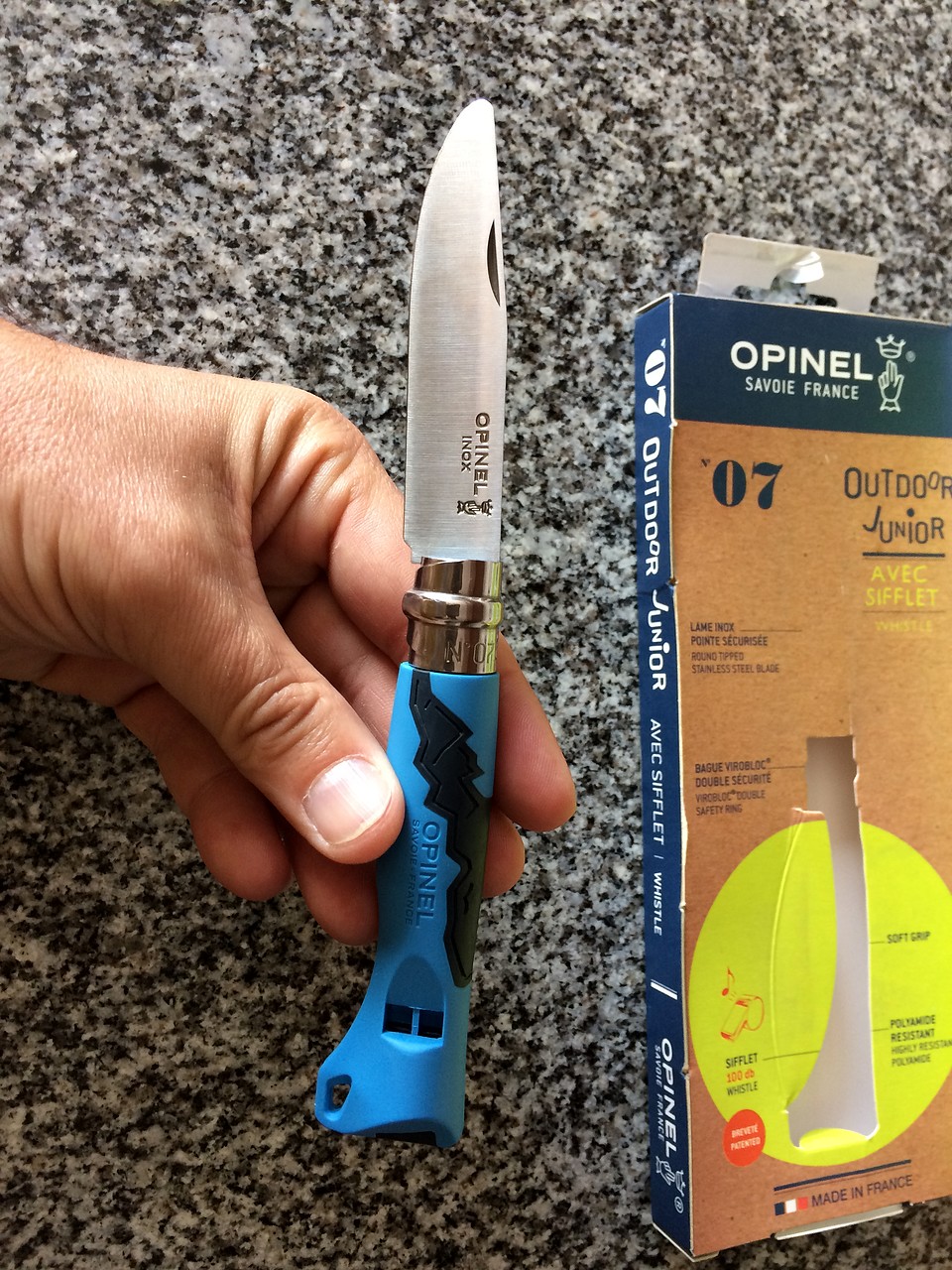 La primera navaja de mi hija : OPINEL OUTDOOR JUNIOR 285B484FDA1F5AE751D6295AE74BEF