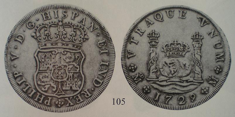 8 reales "columnario" de Madrid, 1729 [Prueba] 2d9b53651c0f1292c80ff80e756d758co