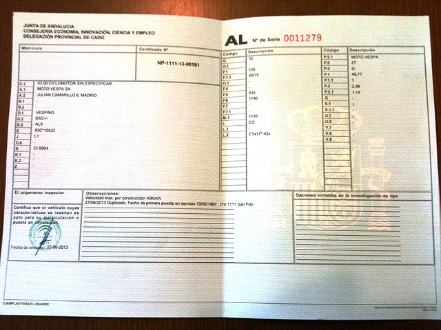 VESPINO -2Fh3 -registronex - ¿Cómo matricular ciclomotor? - Info obsoleta - Página 6 93981b9c6680f5fafd3f2334203d298bo