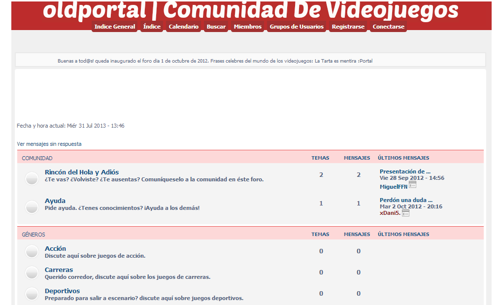 oldportal | Comunidad De Videojuegos B6a9a320e4da9cc72098b7a632d14f5co