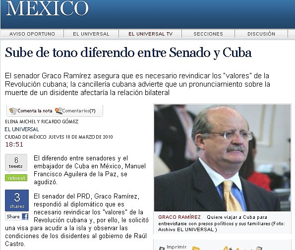 Senado Mexicano no cedera a presiones del Regimen Cubano D6dc7286efc4f1d7ba2c8b0520be1879o