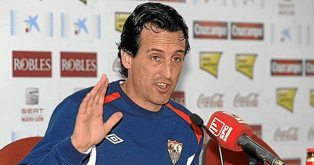 Emery: "Nuestra Semana Santa es ganar el sábado" Emeryrueda-dentro