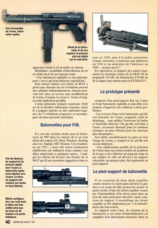 PISTOLET MITRAILLEUR DE 9 mm (MODELE 1949) - Page 2 18937-GazettedesArmes-345-Page-040