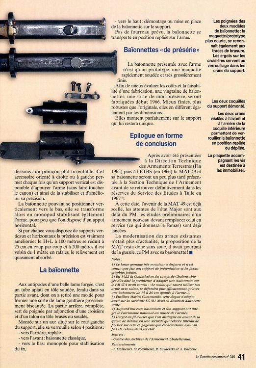 PISTOLET MITRAILLEUR DE 9 mm (MODELE 1949) - Page 2 18937-GazettedesArmes-345-Page-041