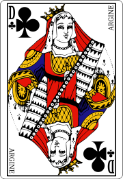 Enigme :-) - Page 11 180px-Queen_of_clubs_fr.svg