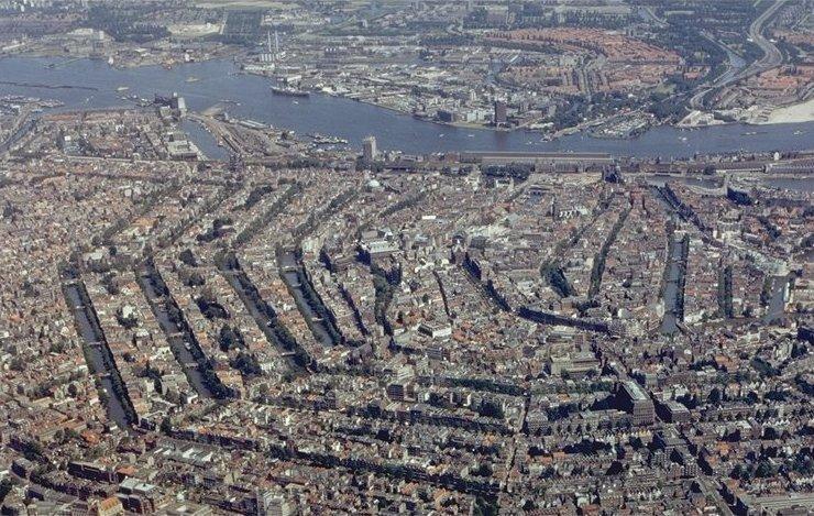 Géographie Amsterdam_airphoto