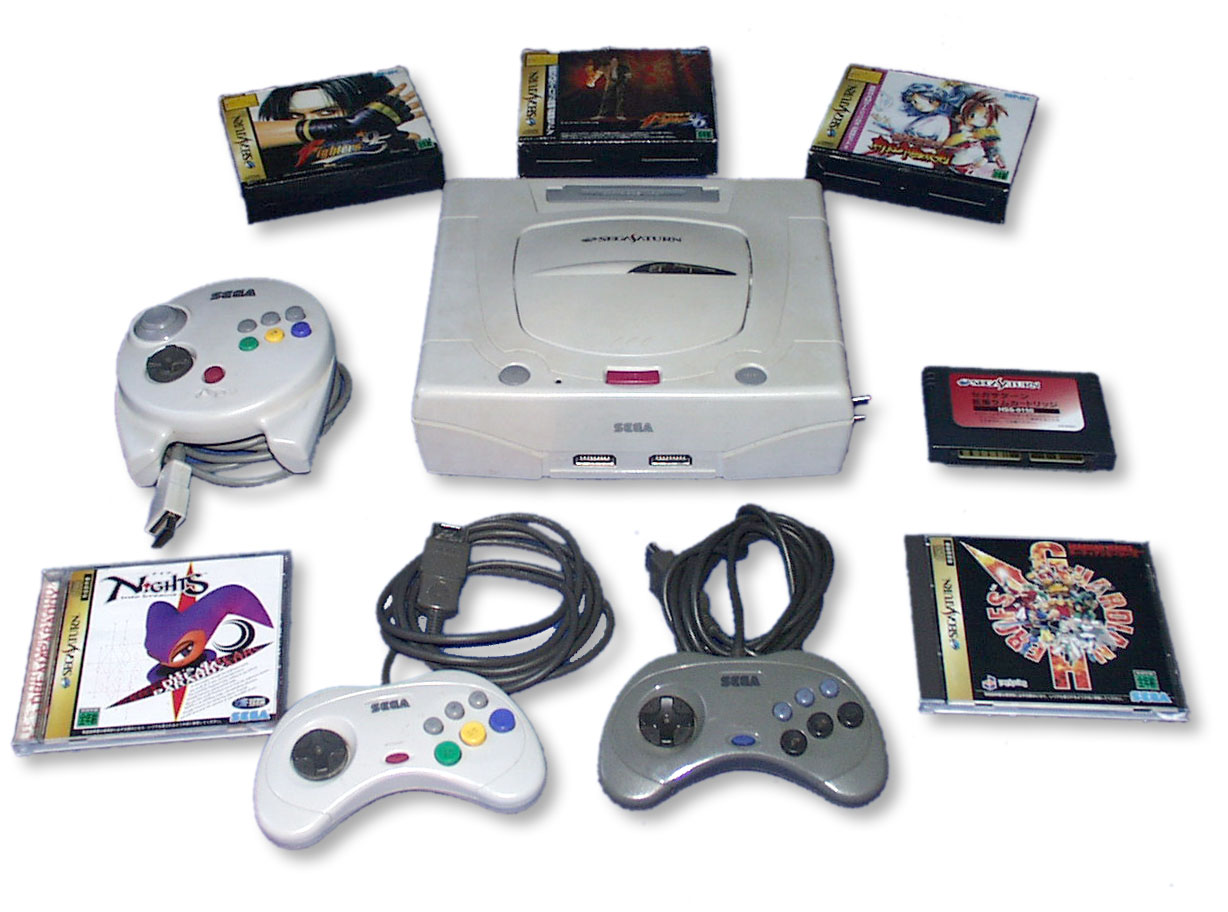 Si on vous offrait une Console ... Laquelle serait-elle ? - Page 3 Sega_saturn_blanche