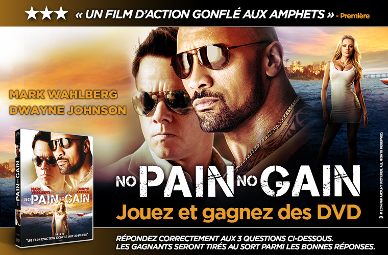 Gagnez des DVD No Pain No Gain 20140114124751