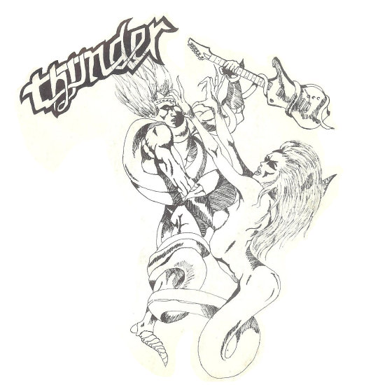 Thunder (France) Thunder_45_tours_Avant