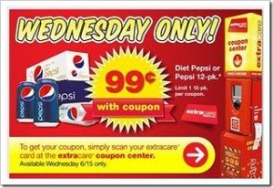 12 pack of Pepsi for only $0.99 at CVS! (Tomorrow) Freebies2deals-cvs-pepsi-coupon-300x206