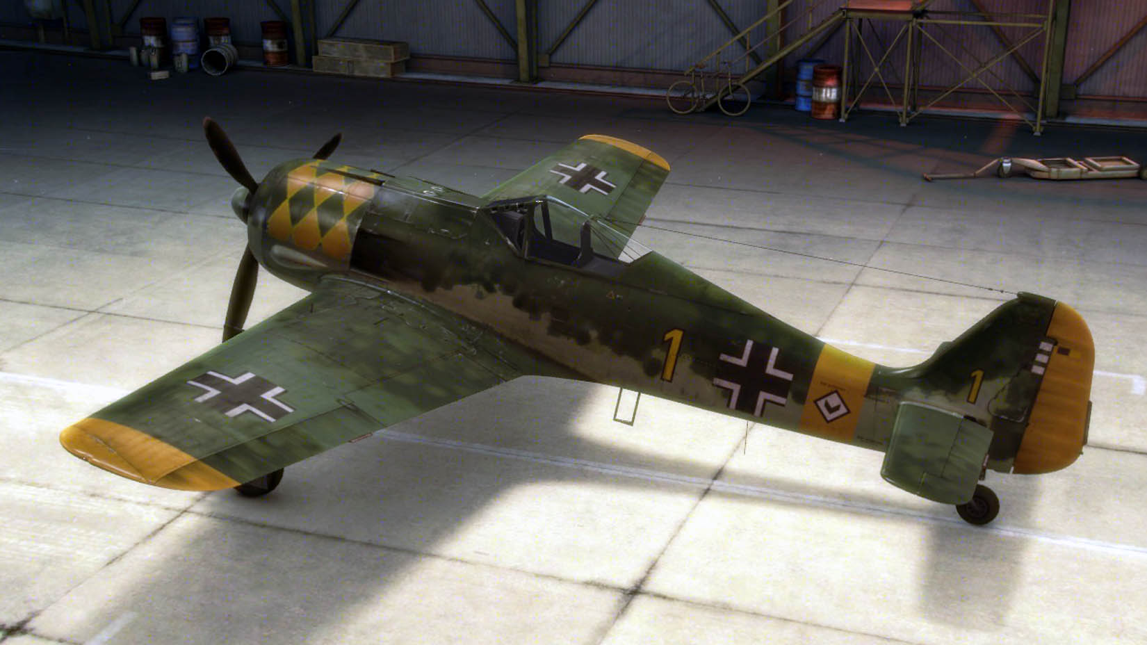 .La cabine du Major (suite-2) FW-190.A1