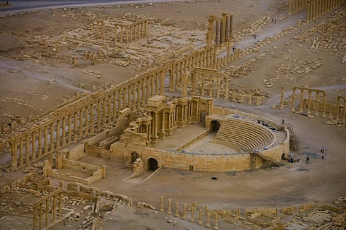 Los tesoros de Palmira Teatro-romano-palmira