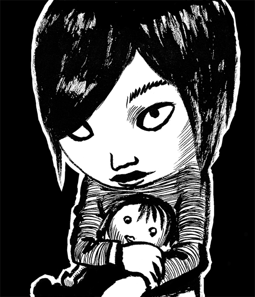 Psychodrame - illustrations Portrait-enfant