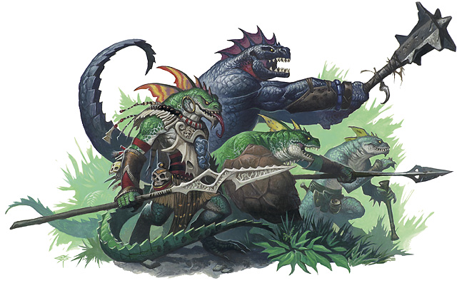 Tales Of Altheros 1: Los Salones de la Serpiente Lizardfolk_1