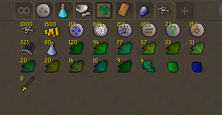 1000 Chaos Druid's kills Loot  67bigqan