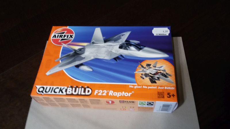Airfix J6005- Quick Build F22 Raptor- LEGO von Airfix! Elncms3g