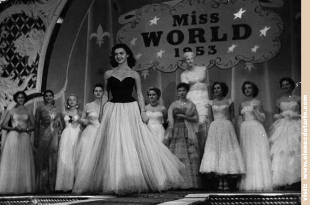 miss world 1953, denise perrier. Yf933erm