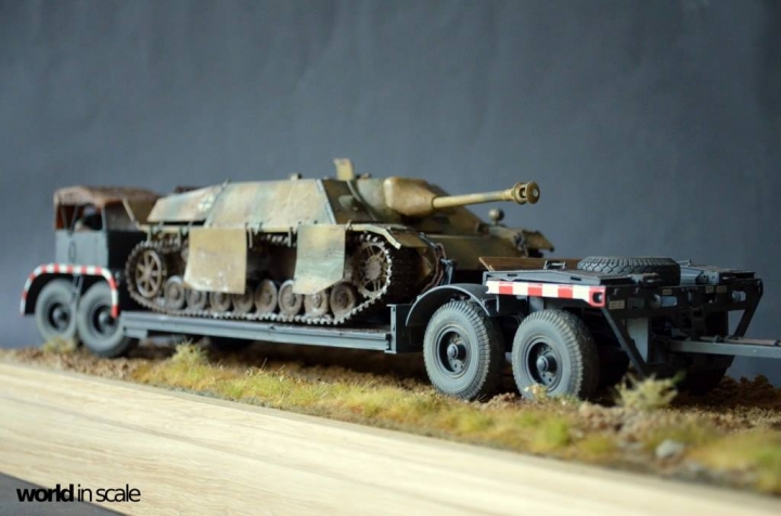 Sd.Kfz.9 "Famo" + Sd. Ah.116 + Jagdpanzer IV - 1/35 by Tamiya, ...  H2muf7fx