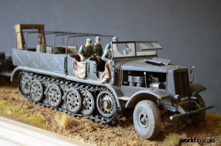 Sd.Kfz.9 "Famo" + Sd. Ah.116 + Jagdpanzer IV - 1/35 by Tamiya, ...  Klggnz9f