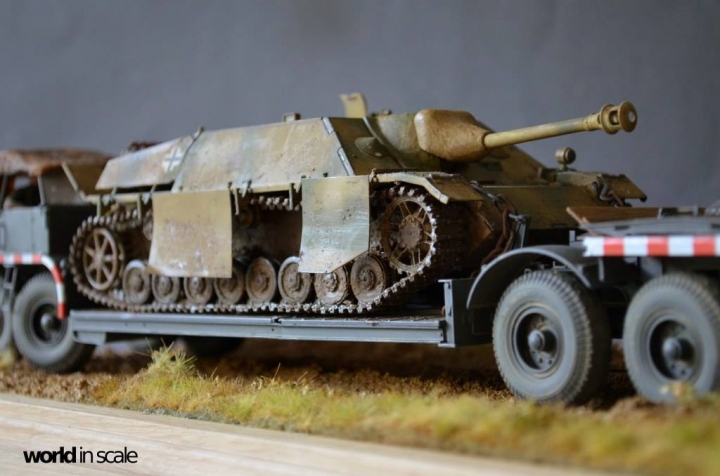 Sd.Kfz.9 "Famo" + Sd. Ah.116 + Jagdpanzer IV - 1/35 by Tamiya, ...  Vommhwed