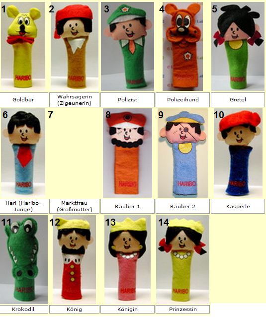 2003 Fingerpuppen - Serie 1 (Suche & Biete) Uaxotsyk