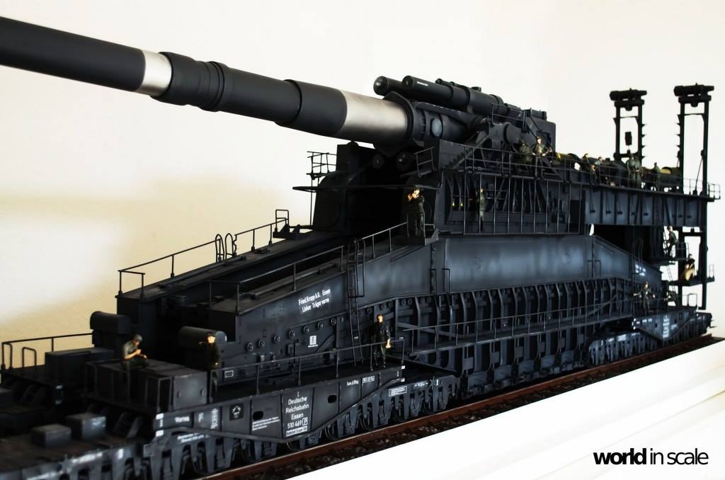 Deutsches Eisenbahngeschütz 80cm K(E) "DORA" - 1/35 by Soar ART Workshop Ycgey638